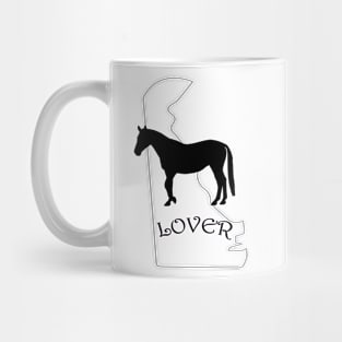 Delaware Horse Lover Gift Mug